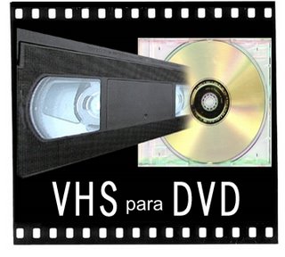 Conversão de VHS para DVD