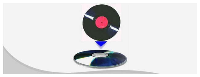 Conversão de LPs (discos) para CD